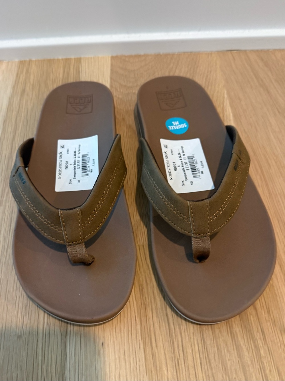 Reef Brown Flip Flop Sandals